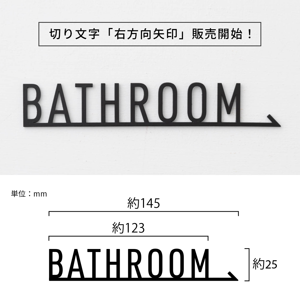 真鍮サイン・ネーム・ドアプレート BATHROOM TEKKI CRAFT・テッキクラフト